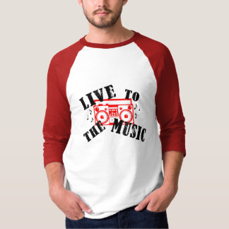 Live To The Music: EBDT Performance 2009 T-Shirt