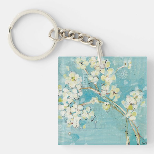 Live Turquoise Key Ring (Front)
