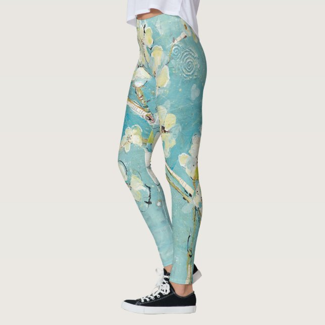 Live Turquoise Leggings (Left)