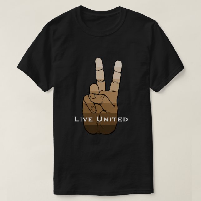 Live United T-Shirt (Design Front)