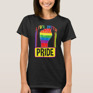Live With Pride  Men Women Kids Graphic T-Shirt