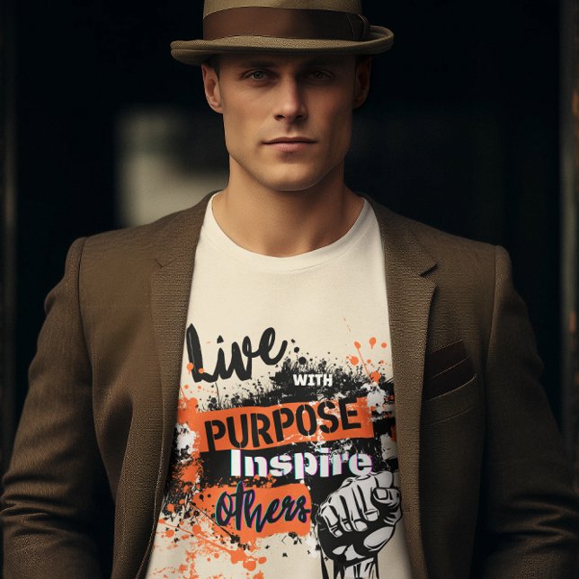 Live with Purpose: Inspire Others T-Shirt (Creator Uploaded)