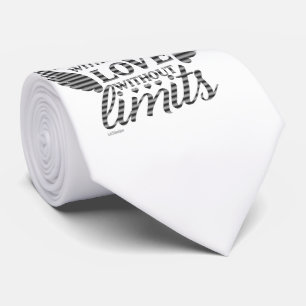 LIVE WITHOUT FEAR LOVE WITHOUT LIMITS motivational Tie