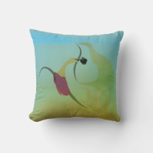 "Live without forgetting" cushion