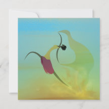 "Live without forgetting" wish card