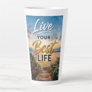 Live Your Best Life Latte Mug