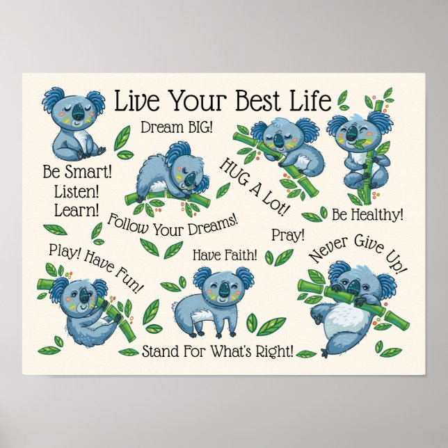 Live Your Best Life Poster (Front)
