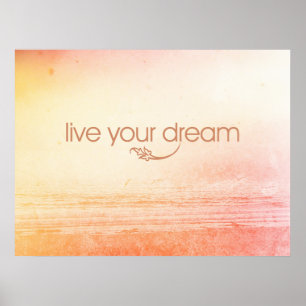 Live Your Dream Poster
