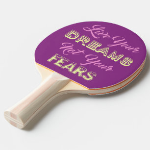 Live Your Dreams custom monogram & colour paddle