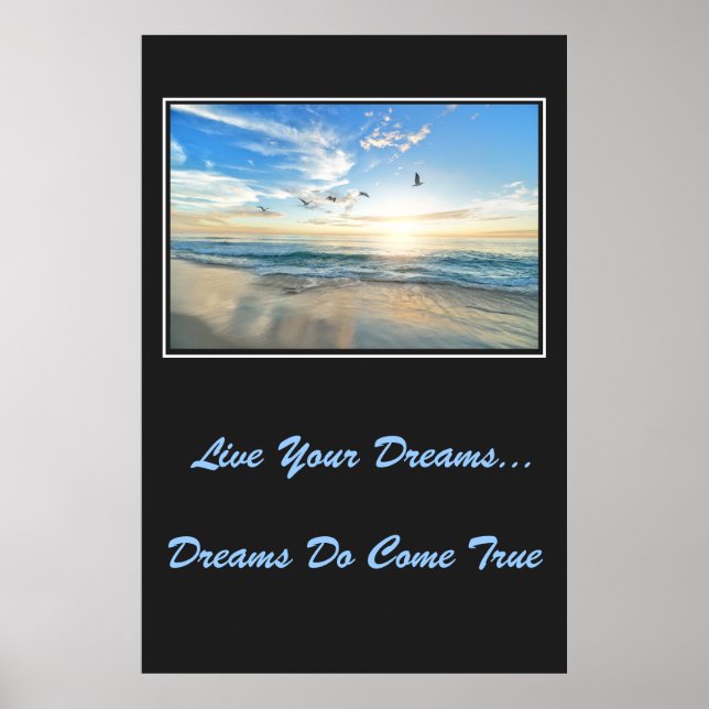 Live Your Dreams Poster (Front)
