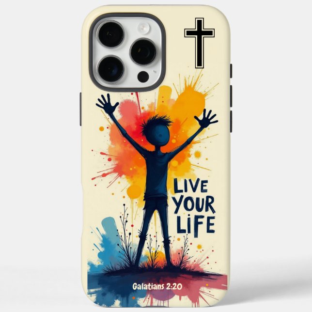 Live Your Life  Case-Mate iPhone Case (Back)