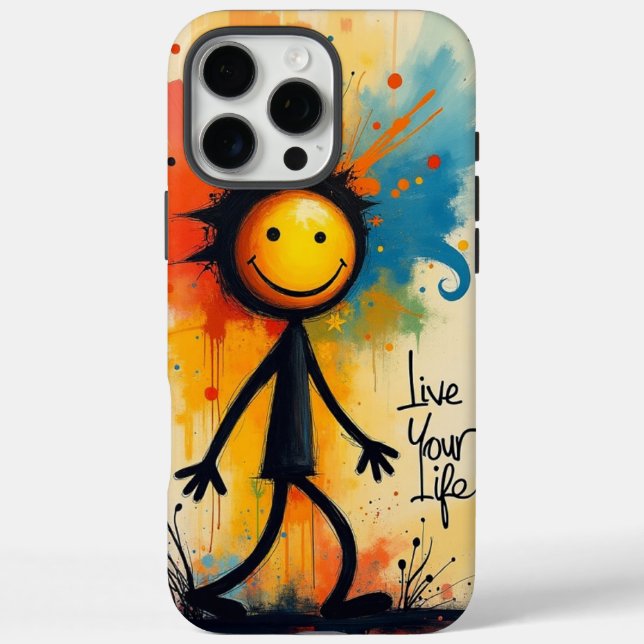 Live Your Life Case-Mate iPhone Case (Back)