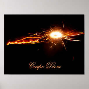 Live your life sparkling like a firework! poster