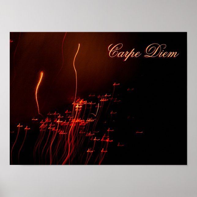 Live your life sparkling like a firework! poster (Front)