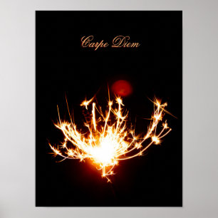 Live your life sparkling like a firework! poster