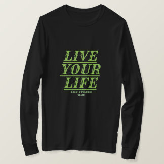 LIVE YOUR LIFE T.R.K ATHLETIC CLUB TSHIRT