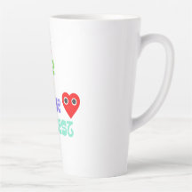 Live your life to the fullest latte mug