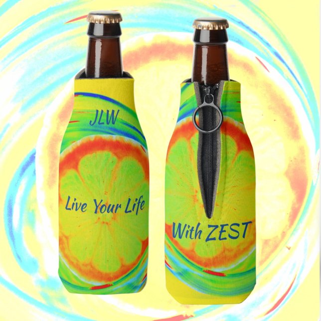Live Your Life with Zest Bottle Cooler (Creator Uploaded)