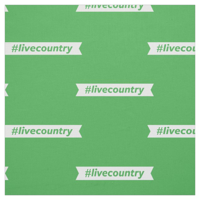 #LiveCountry Fabric (Swatch)