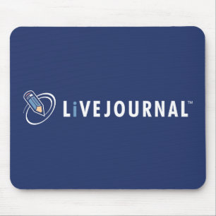 LiveJournal Logo Horizontal Mouse Pad