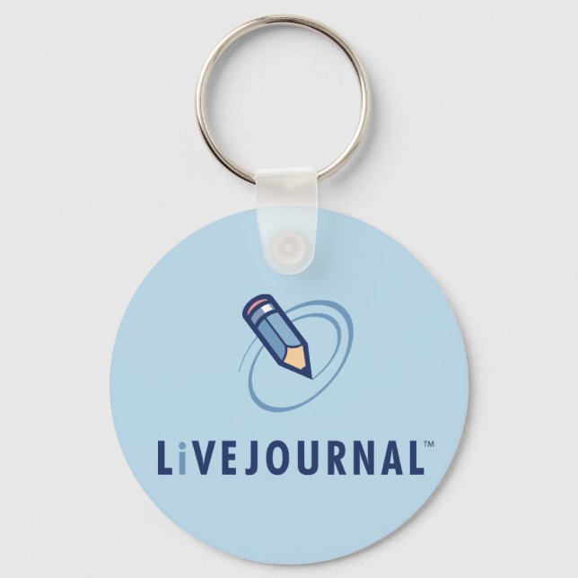 LiveJournal Logo Vertical Key Ring (Front)