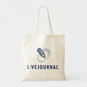 LiveJournal Logo Vertical Tote Bag