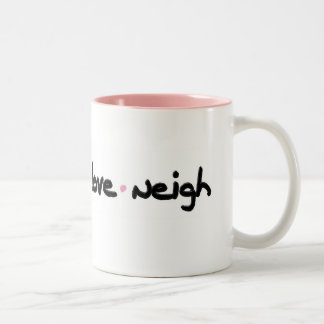 livelovelaughneigh Two-Tone coffee mug