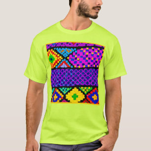 Lively Color Pattern T-Shirt