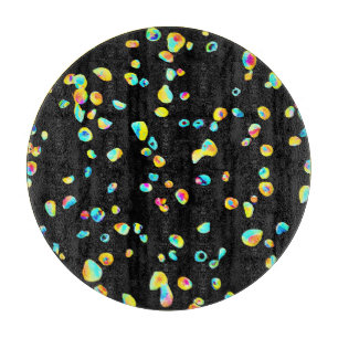 Lively Colour Pattern Cutting Board