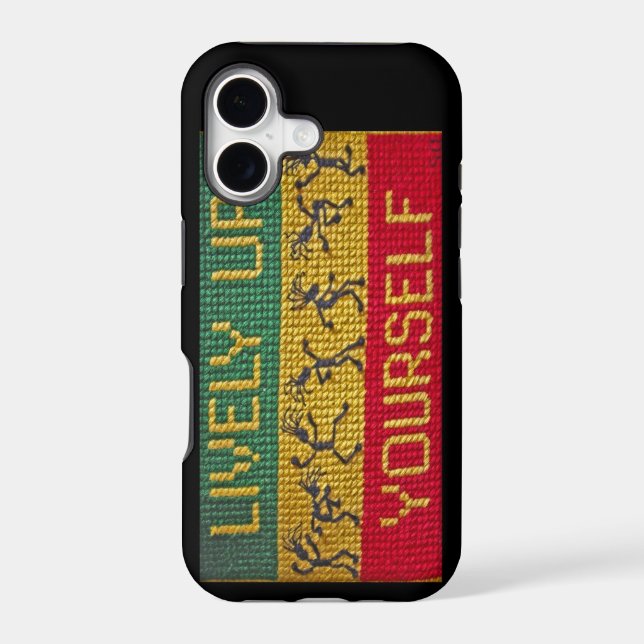 lively reggae dance iphone5 (Back)