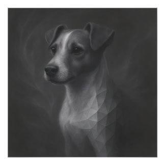 Lively Spirit – Jack Russell Geometry Photo Print