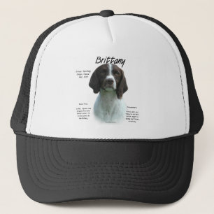 Liver Brittany Spaniel History Trucker Hat