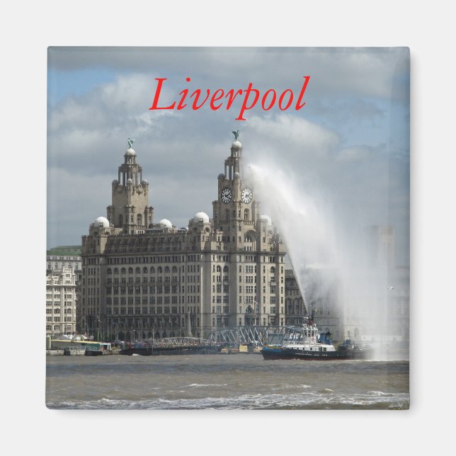 Liver Building - Fridge Magnet (Front)