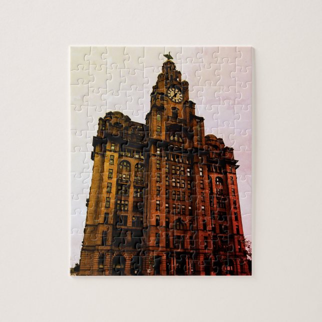 Liver building jigsaw puzzle (Vertical)