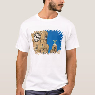 Liver Building, Liverpool, Merseyside, England T-Shirt