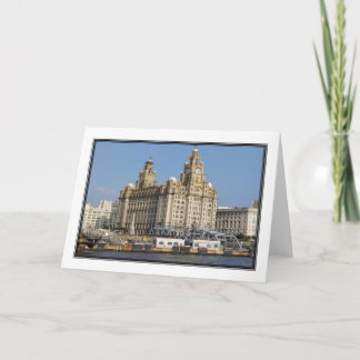 Liver Buildings Greetings Card