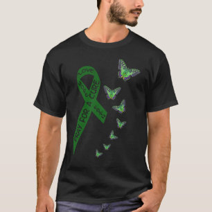 Liver Cancer Awareness Butterflies T-Shirt