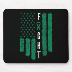 Liver Cancer Awareness Primary Hepatic American Fl Mouse Pad