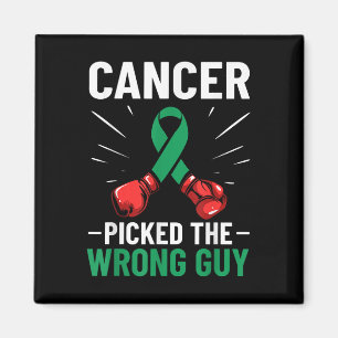 Liver Cancer Awareness Ribbon Cancer Picked The Wr Magnet