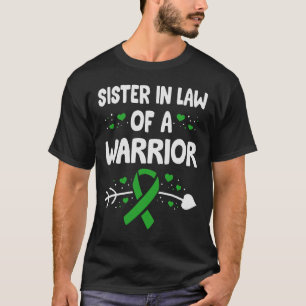 Liver Cancer Warrior Sister In Law Liver Cancer T-Shirt