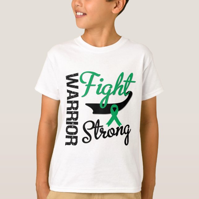 Liver Cancer Warrior T-Shirt (Front)