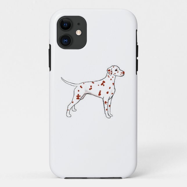 Liver Dalmatian Case-Mate iPhone Case (Back)
