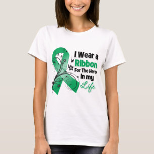 Liver Disease Ribbon Hero in My Life T-Shirt