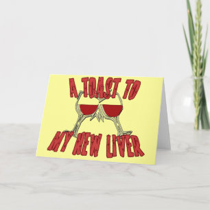 Liver Transplant Get Well Gifts Card