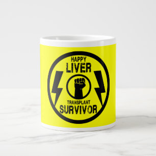 Liver Transplant Survivor Large Coffee Mug