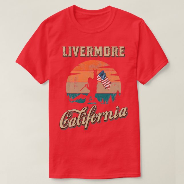 Livermore California T-Shirt (Design Front)