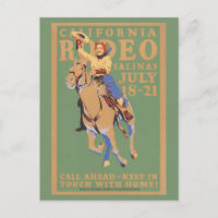 Livermore Rodeo USA Vintage Poster 1933