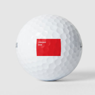 Liverpool 2020 Premier League Golf Balls