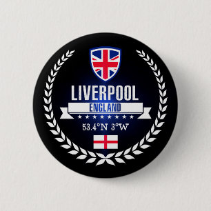 Liverpool 6 Cm Round Badge