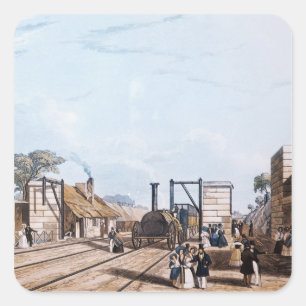 Liverpool and Manchester Railway: Square Sticker